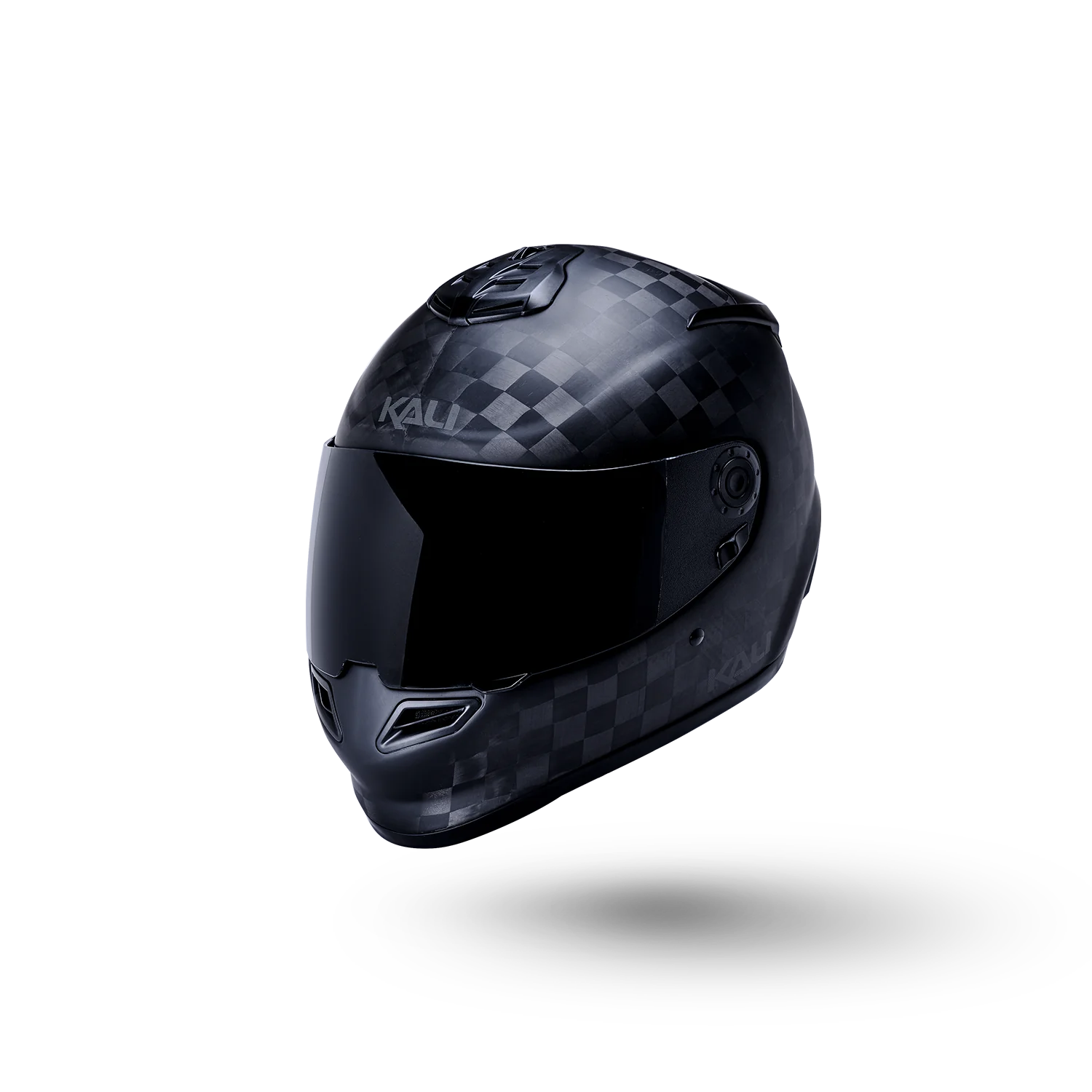 Kali Catalyst 2.0 Solid Matte Carbon Full Face Motorcycle Helmet