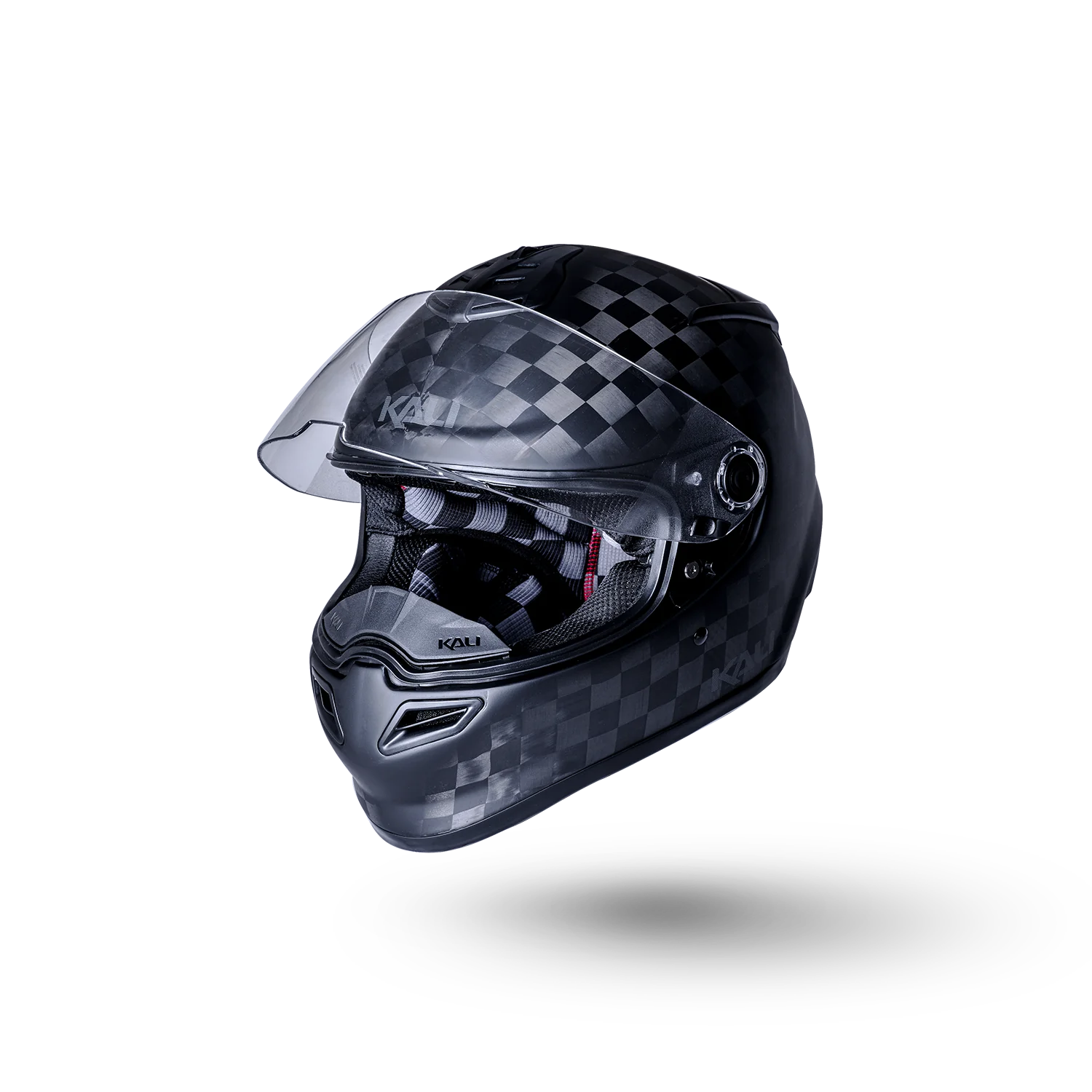 Kali Catalyst 2.0 Solid Matte Carbon Full Face Motorcycle Helmet