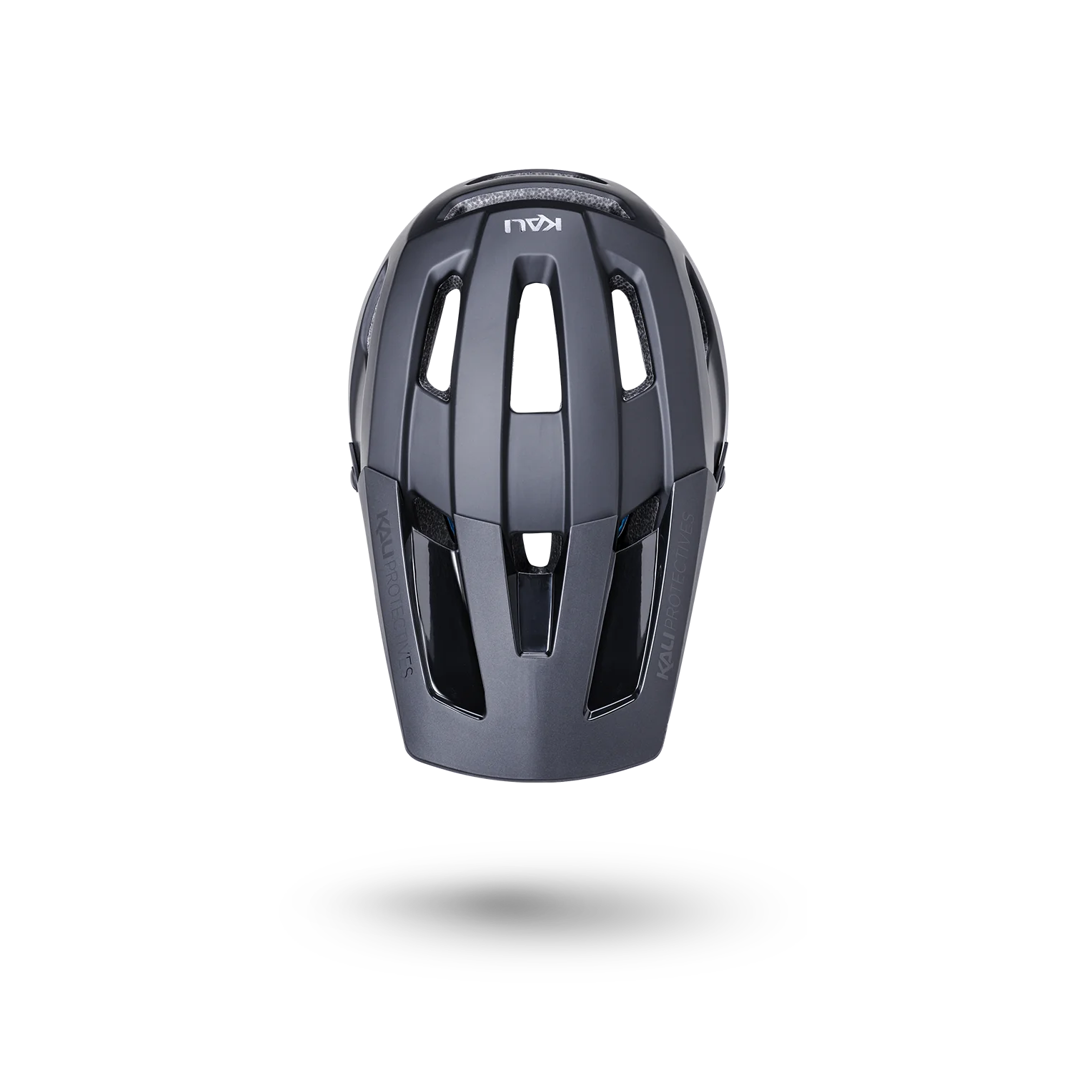 Kali DH Invader 2.0 Solid Matte / Gloss Black Bicycle Helmet