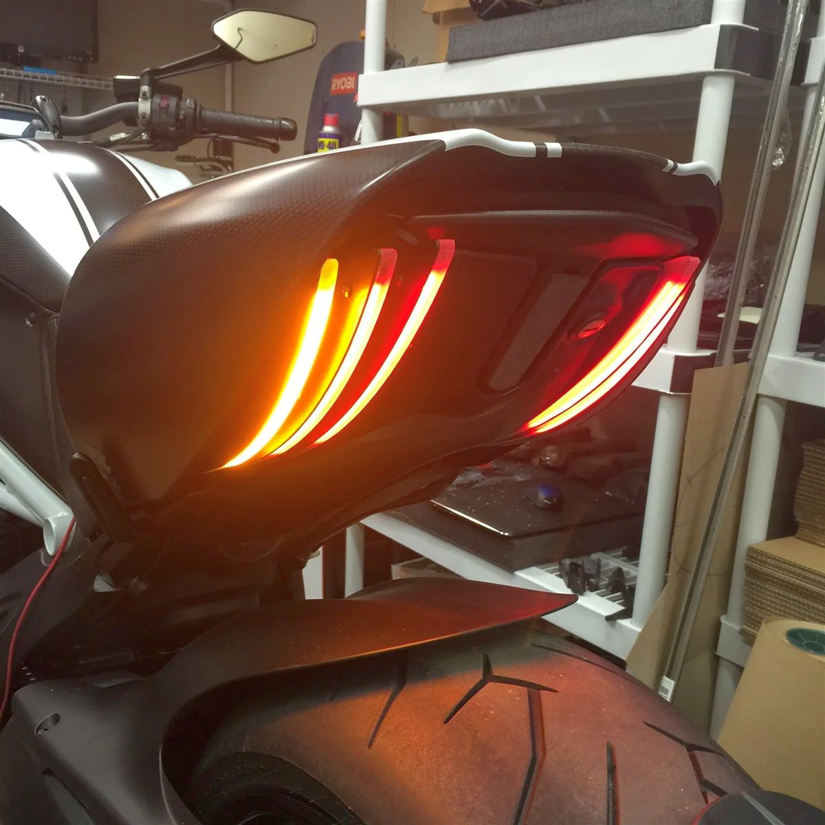 NRC 2010 - 2019 Ducati Diavel Rear Turn Signals (2 Options)