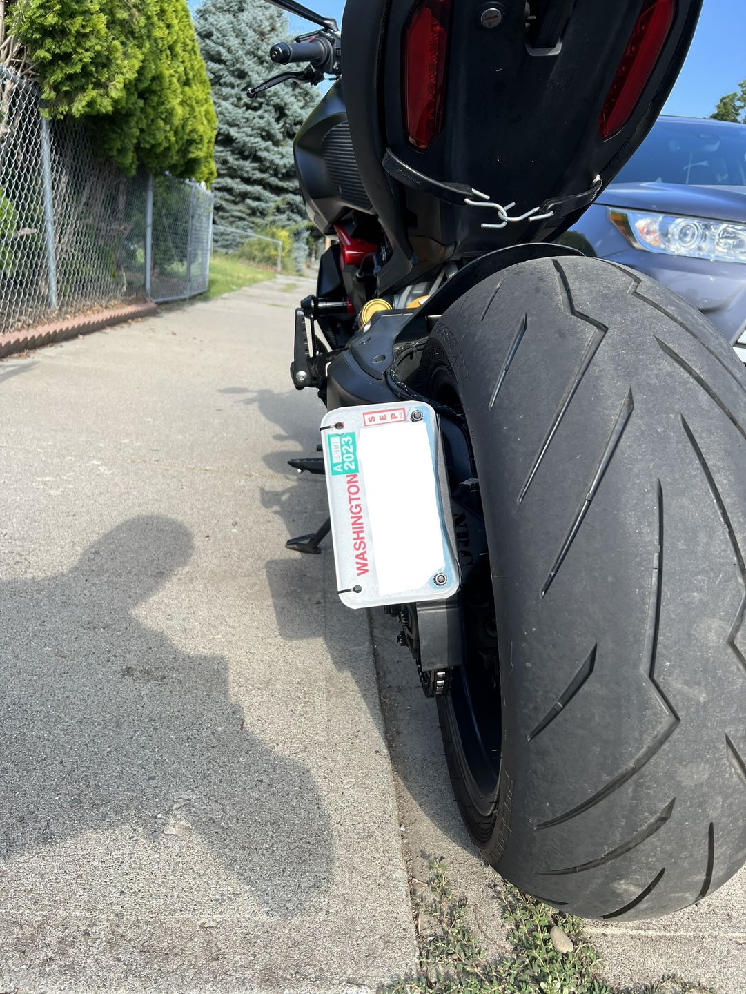 NRC 2019+ Ducati Diavel 1260 Side Mount License Plate (2 Positions)