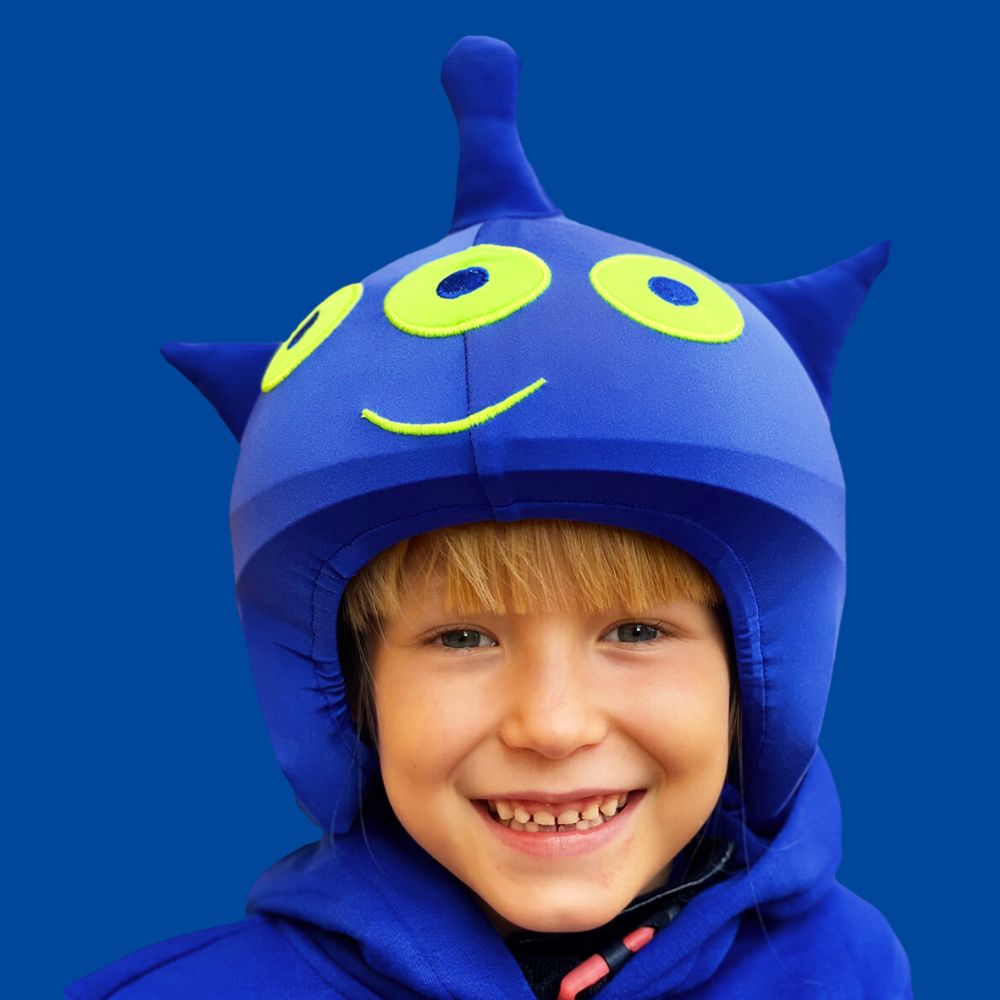 Coolcasc 3 Eyes Monster Helmet Cover