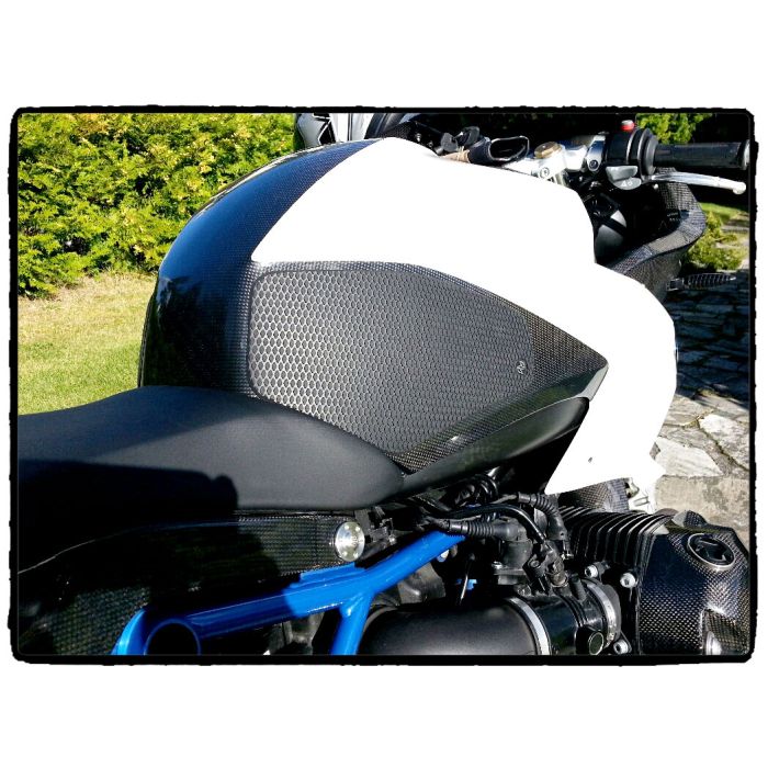 Techspec 62-1002-SS Snake Skin Tank Grips (BMW HP2 Sport 2008–2012)