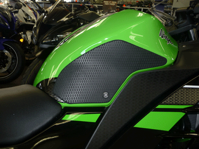 TechSpec 2013+ Kawasaki Ninja 300 Snake Skin Tank Grips