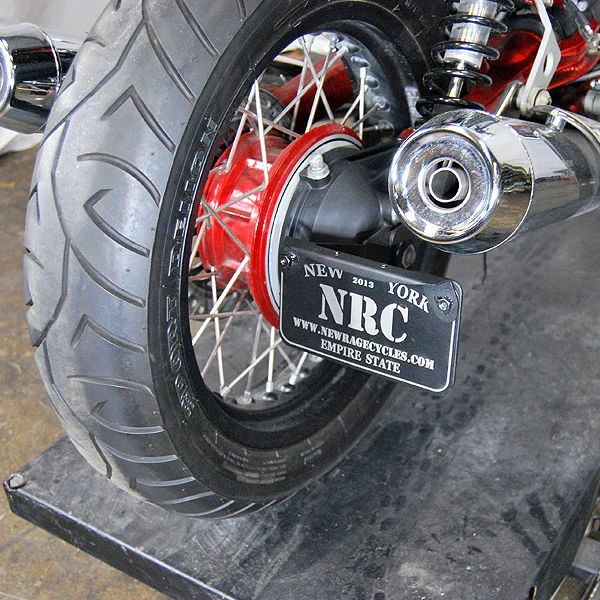 NRC 2013 - 2020 Moto Guzzi V7 Side Mount License Plate