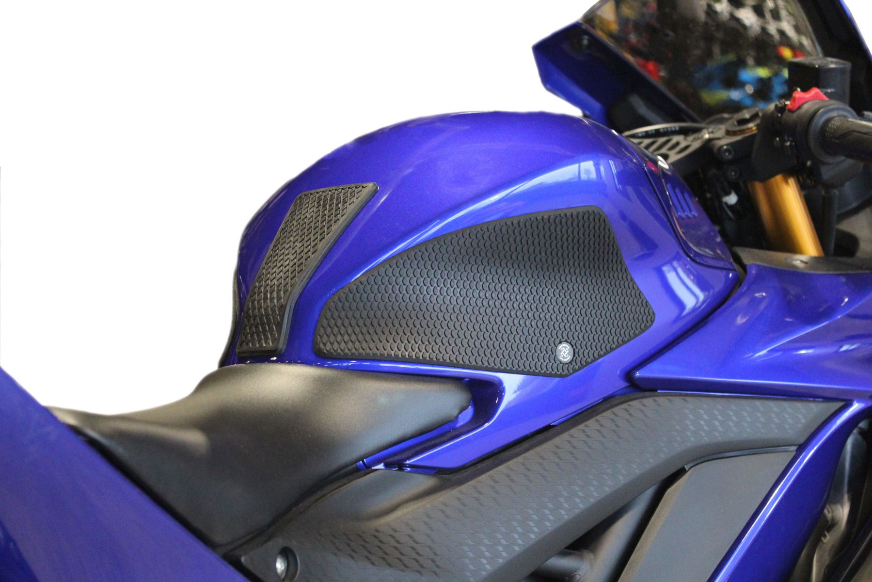 TechSpec 2019+ Yamaha R3 Snake Skin Tank Grips