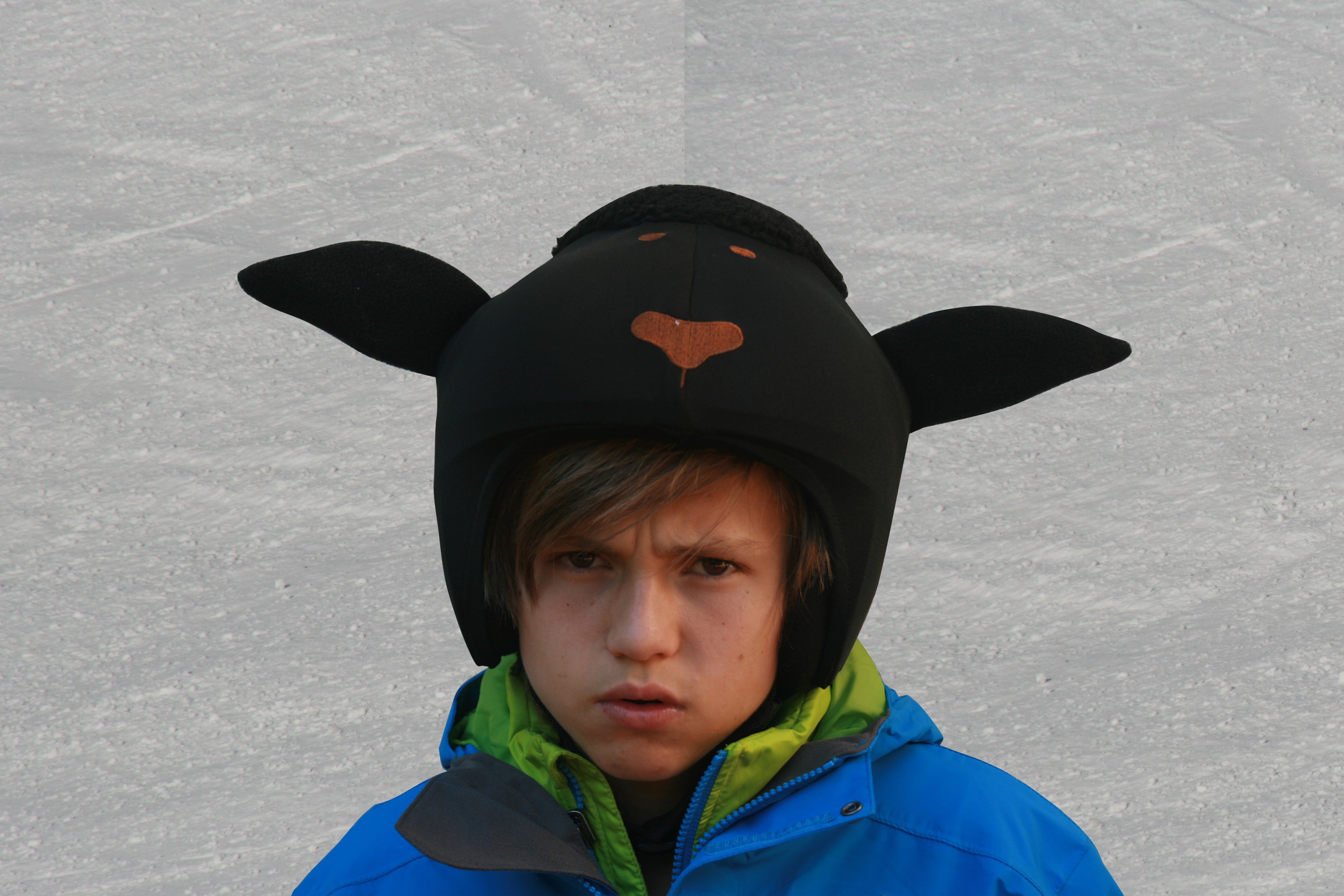 Coolcasc Black Sheep Helmet Cover