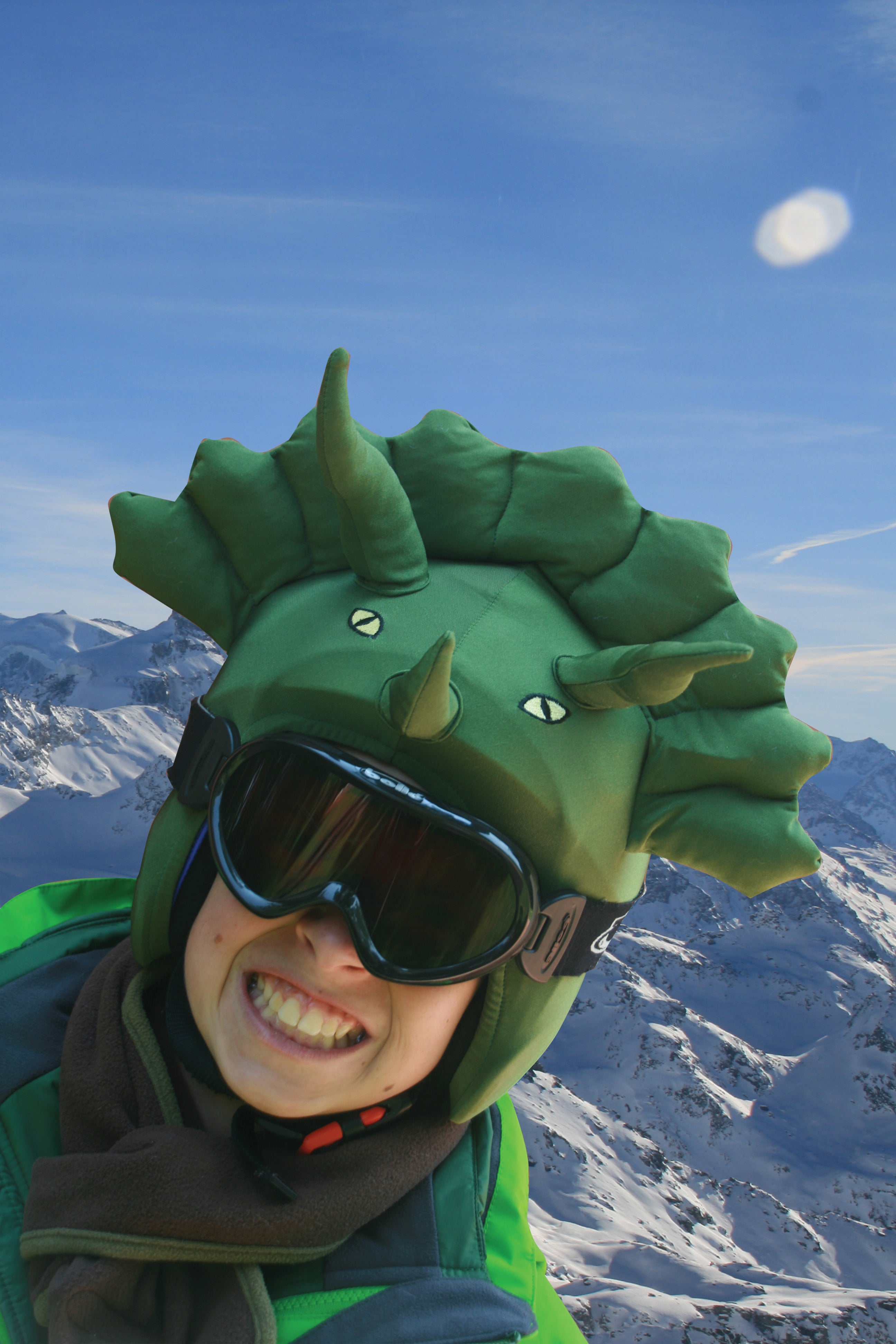 Coolcasc Triceratops Helmet Cover