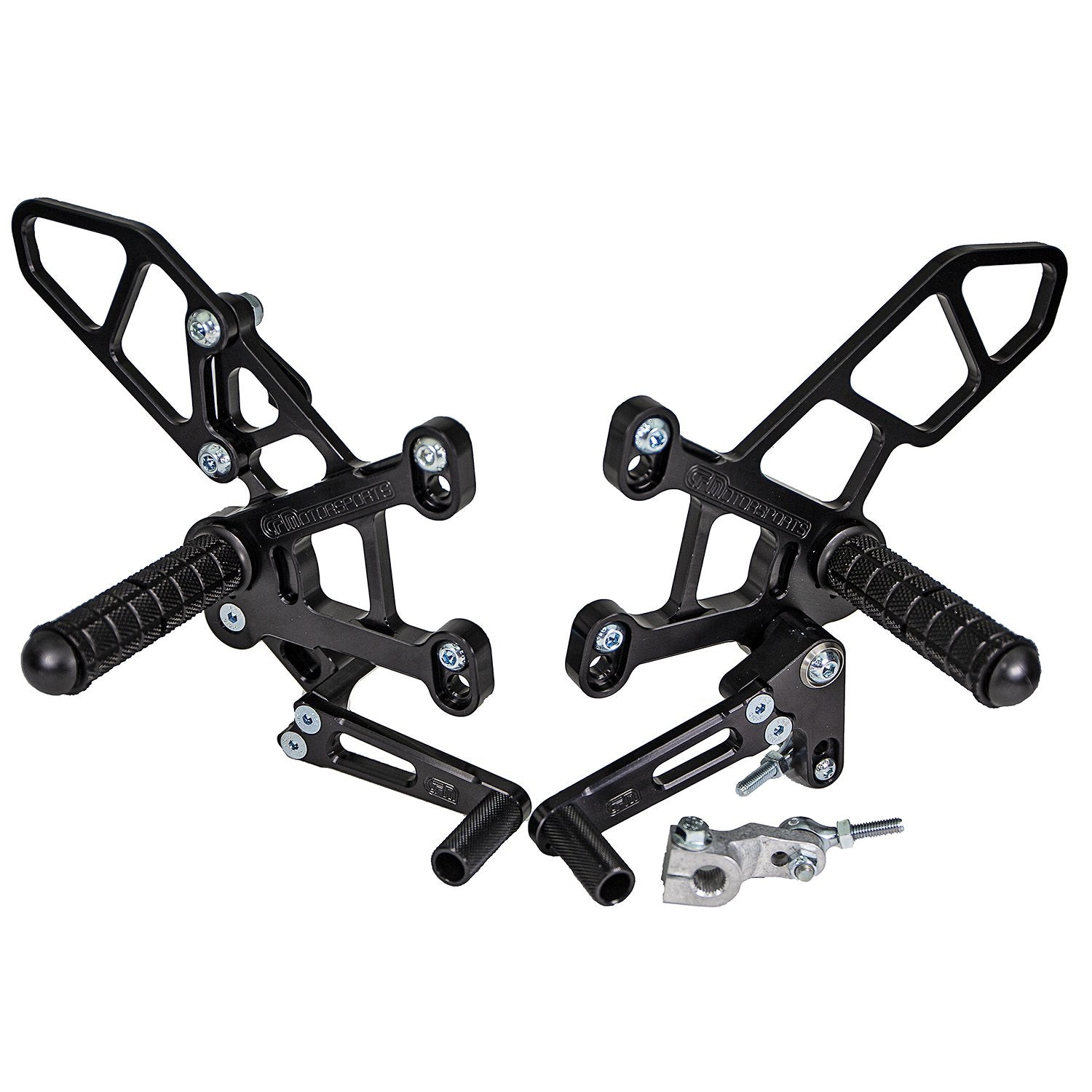 Woodcraft 2011-2015 Kawasaki Ninja ZX10 GP Shift Complete Rearset Kit w/ Pedals