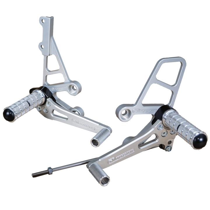 Woodcraft 1998-2003 Suzuki TL1000R Complete Rearset Kit w/ Pedals