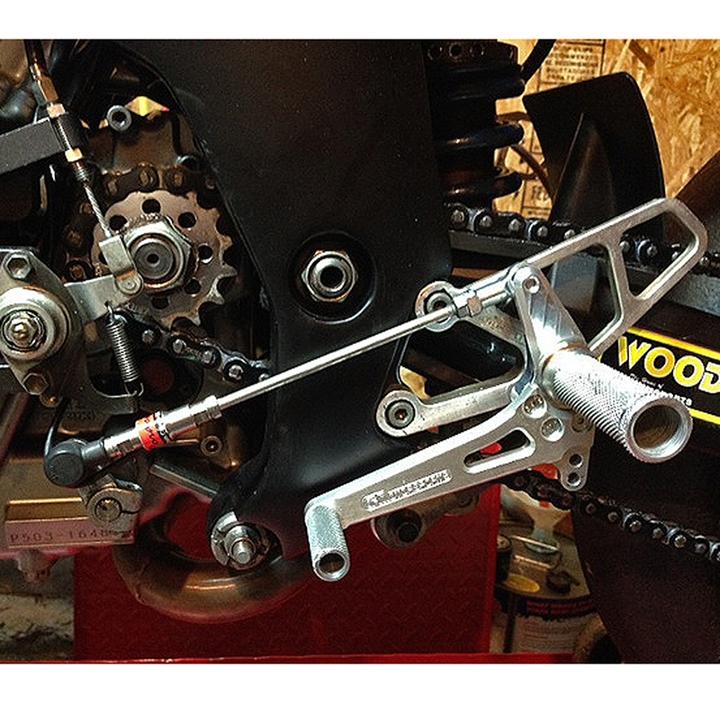 Woodcraft 1999-2002 Suzuki SV650 SV650S GP Shift High Mount Rearset