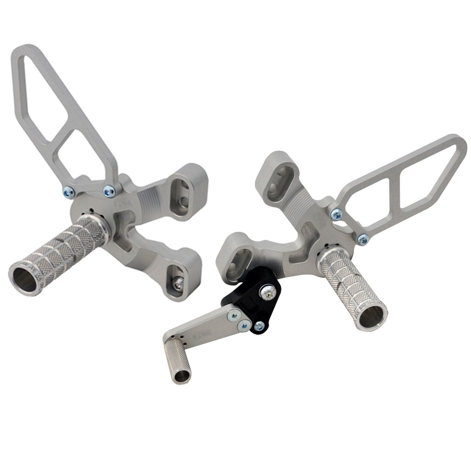 Woodcraft Ducati 848 1098 1198 EVO Rearset - Silver