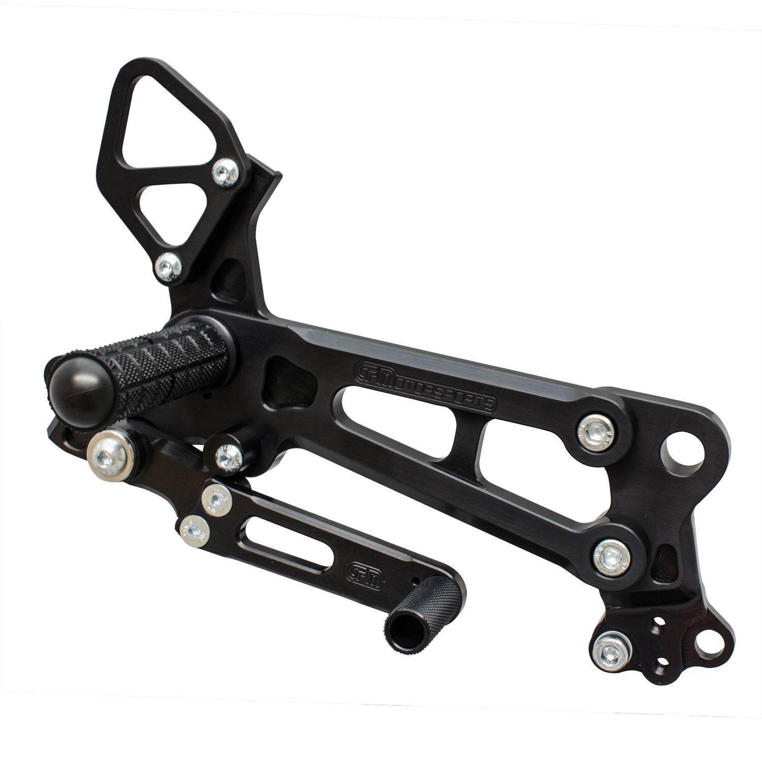 Woodcraft 2015-2021 KTM RC390 STD / GP Shift Complete Rearset Kit w/ Pedals (Race Only)