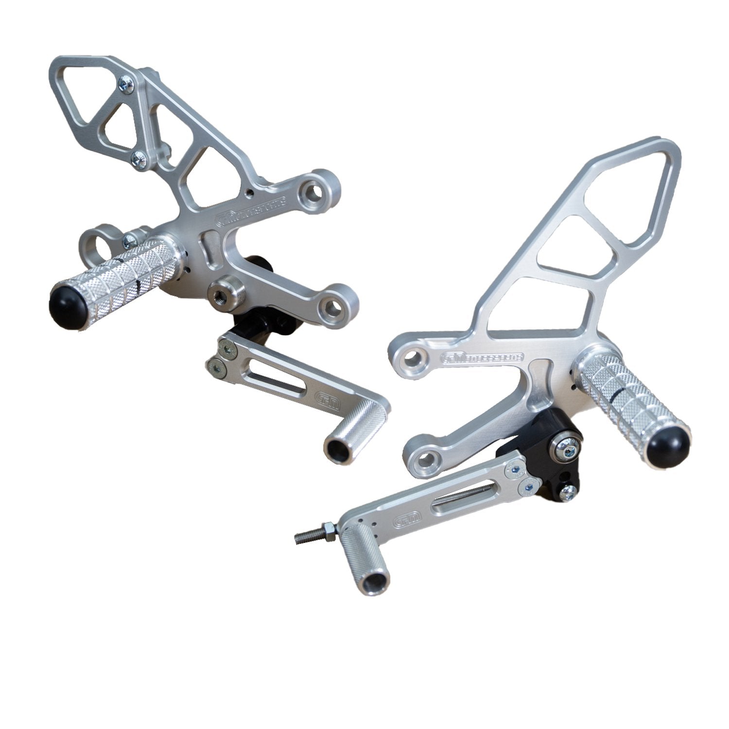 Woodcraft 2011-2016 Aprilia RSV4 Tuono V4 STD Shift Complete Rearset Kits w/ Pedals