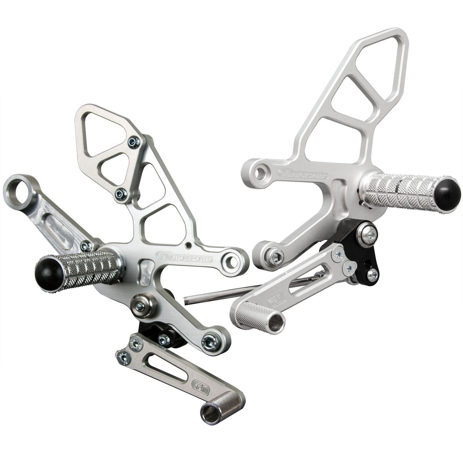 Woodcraft 2017-2020 Aprilia RSV4 Tuono V4 STD Shift Complete Rearset Kit w/ Pedals
