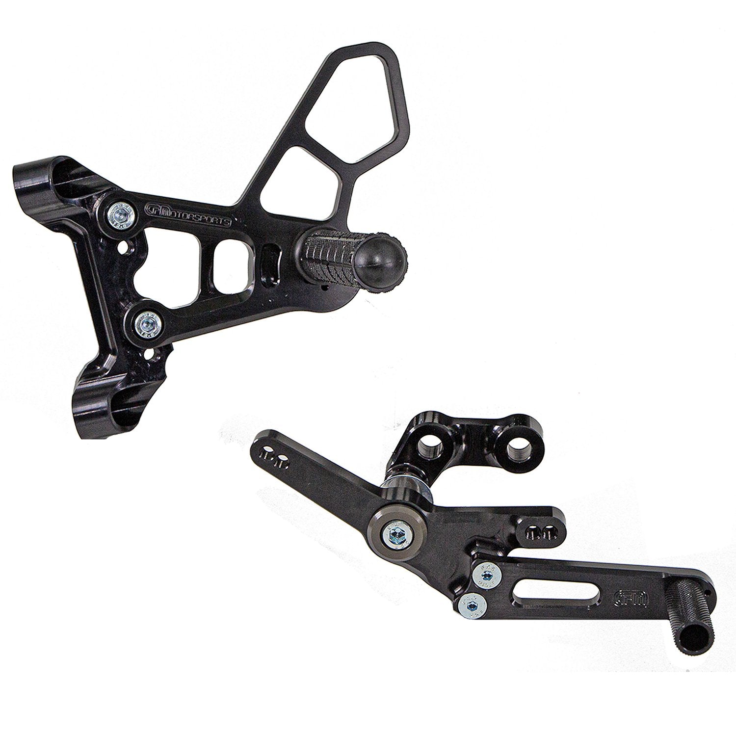 Woodcraft 2019-2021 BMW S1000RR STD / GP Shift Complete Rearset w/ Pedals