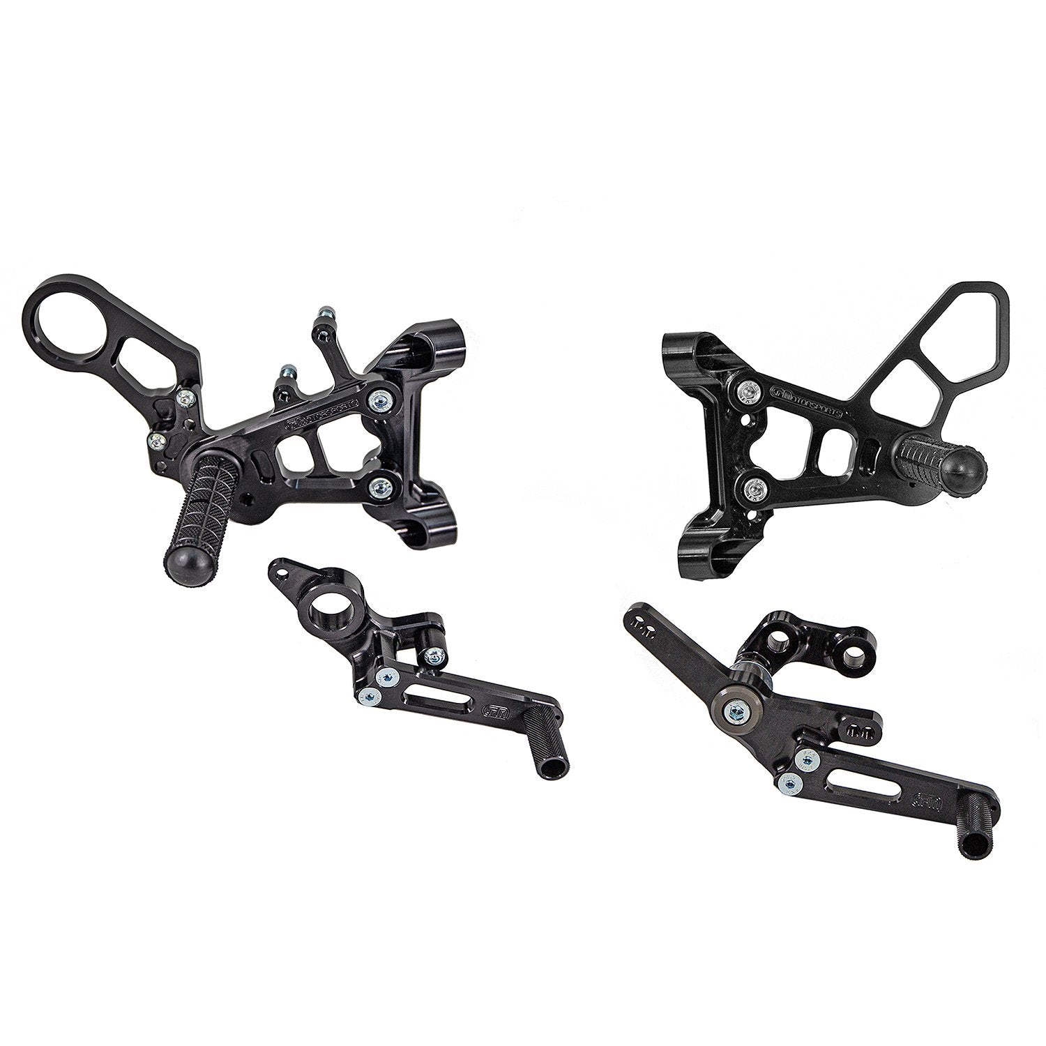 Woodcraft 2019-2021 BMW S1000RR STD / GP Shift Complete Rearset w/ Pedals