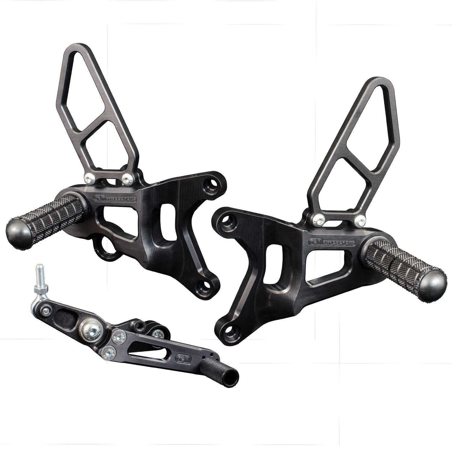 Woodcraft MV Agusta F3 675 F3 800 Brutale 675 800 STD / GP Shift Complete Rearset Kit w/ Pedals