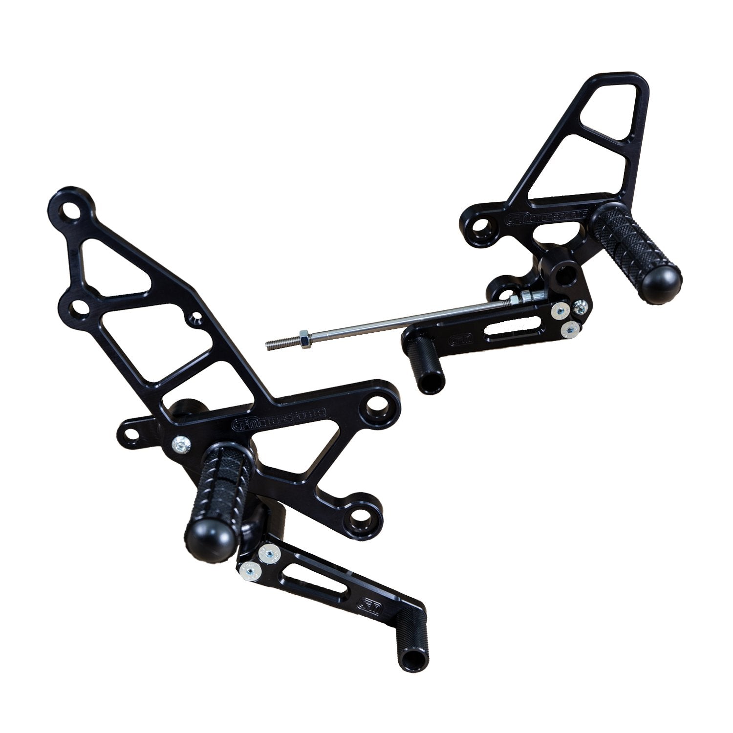 Woodcraft 1988-2007 Kawasaki Ninja 250 STD / GP Shift Complete Rearset Kit w/ Pedals