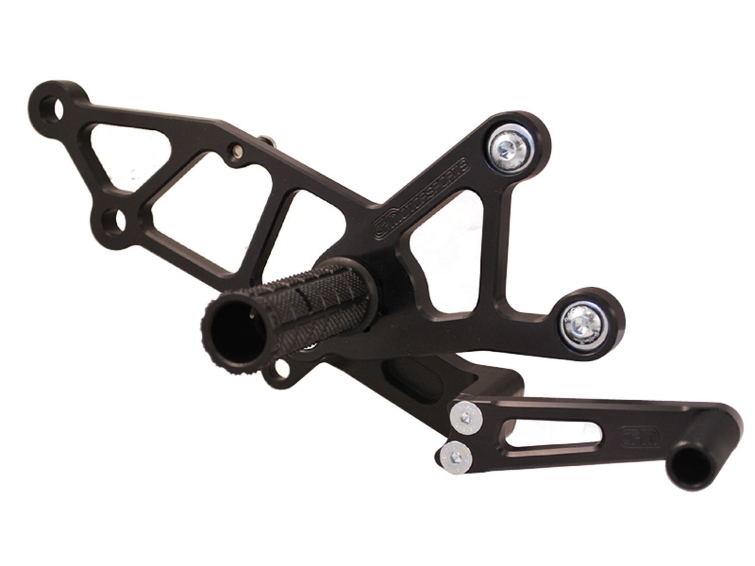 Woodcraft 2008-2012 Kawasaki Ninja 250 STD / GP Shift Complete Rearset Kit w/ Pedals