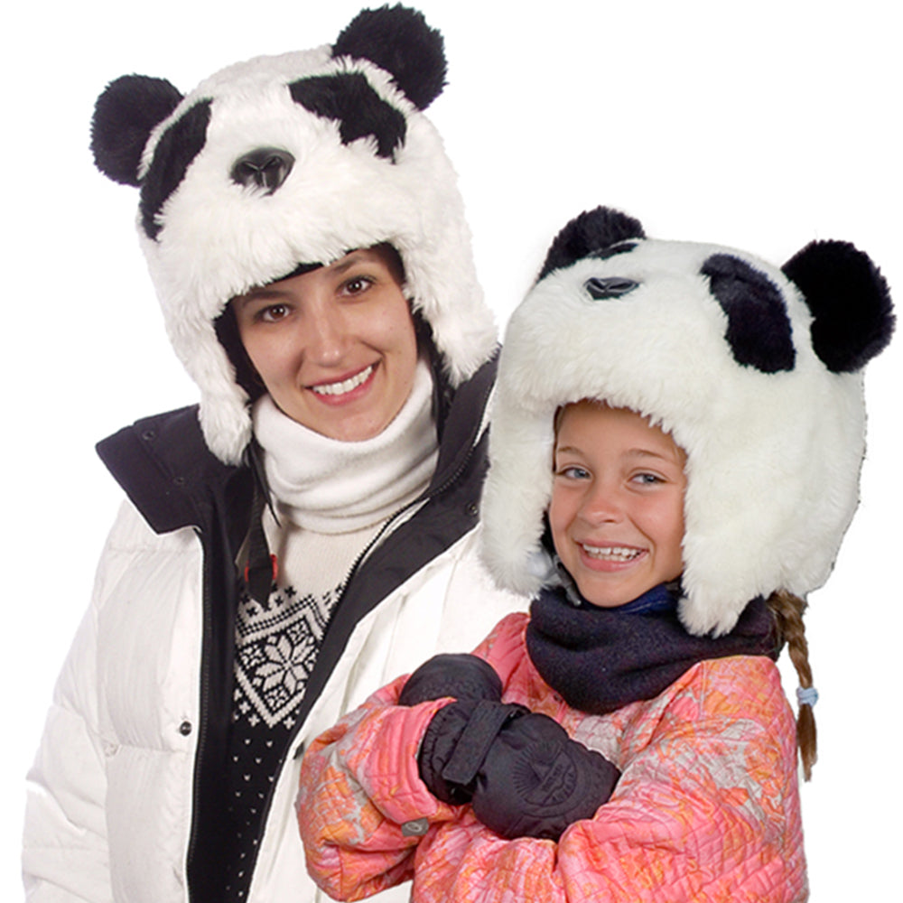 CrazeeHeads ZeeZee The Panda Ski Helmet Cover