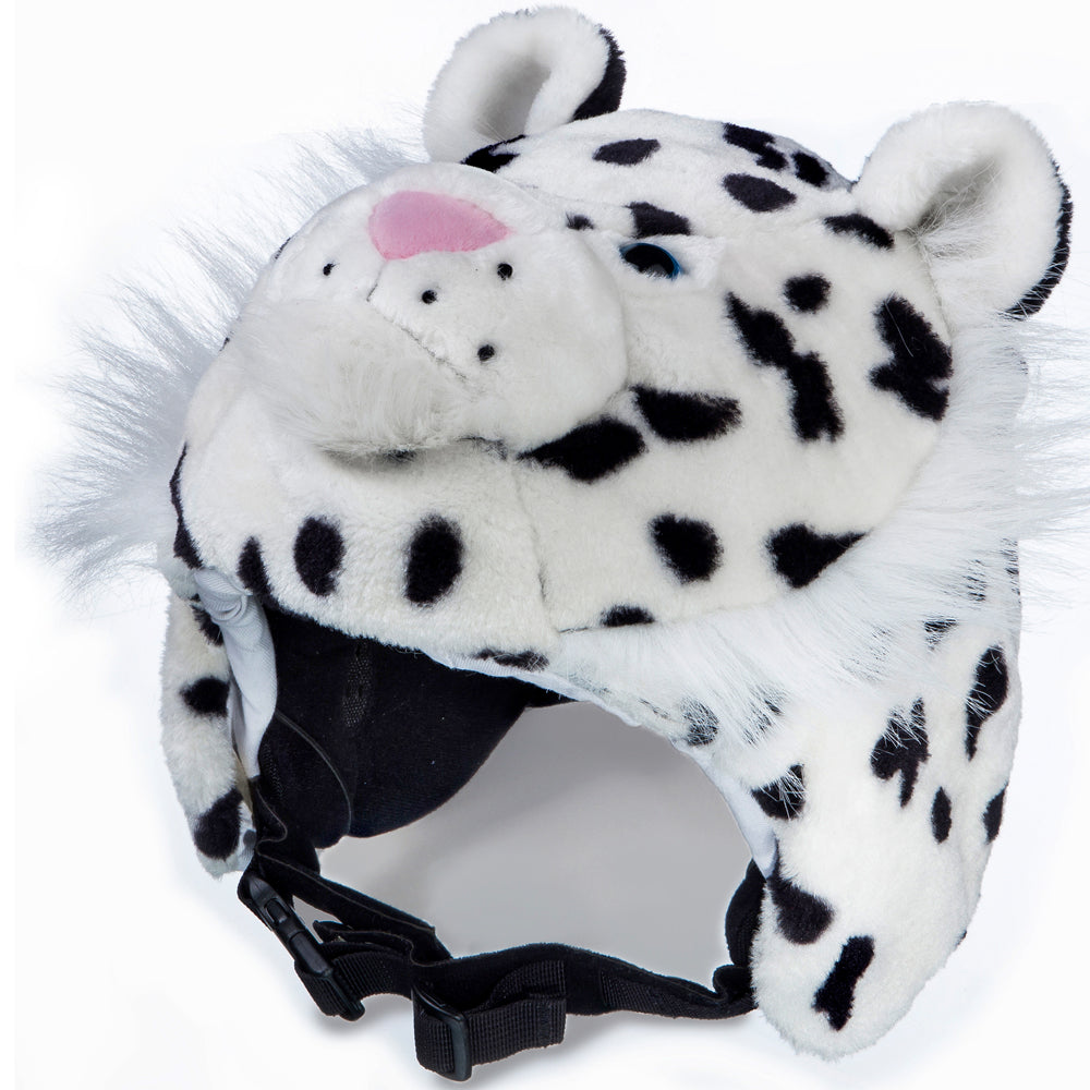 CrazeeHeads Zippy The Snow Leopard Ski Helmet Cover