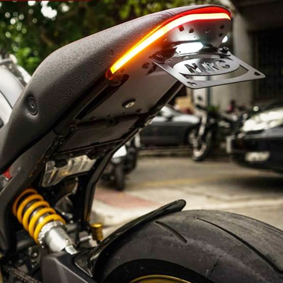 NRC 2009 - 2013 Ducati Monster 1100 LED Turn Signal Lights & Fender Eliminator