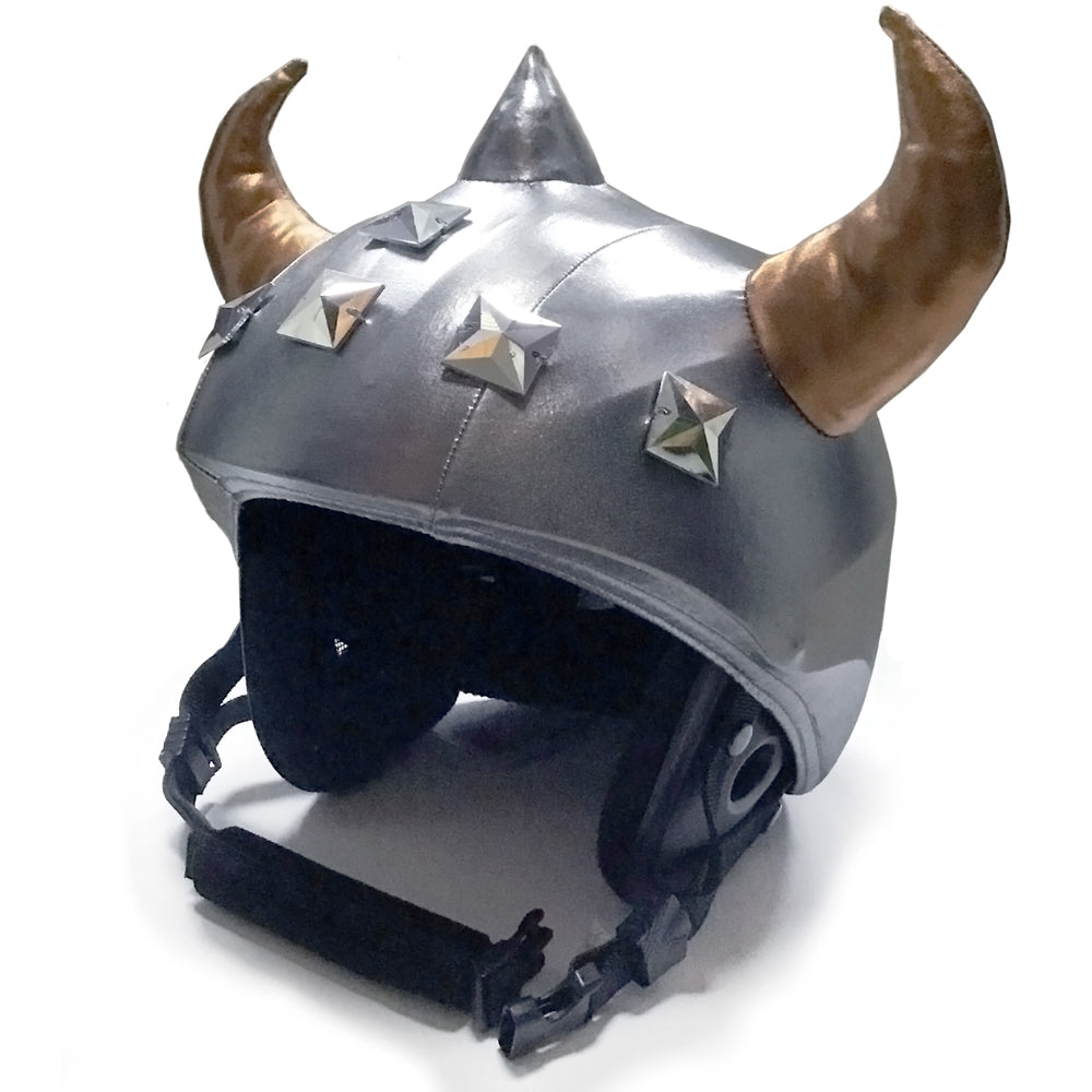 custom viking motorcycle helmet CrazeeHeads Viking Ski Helmet Cover
