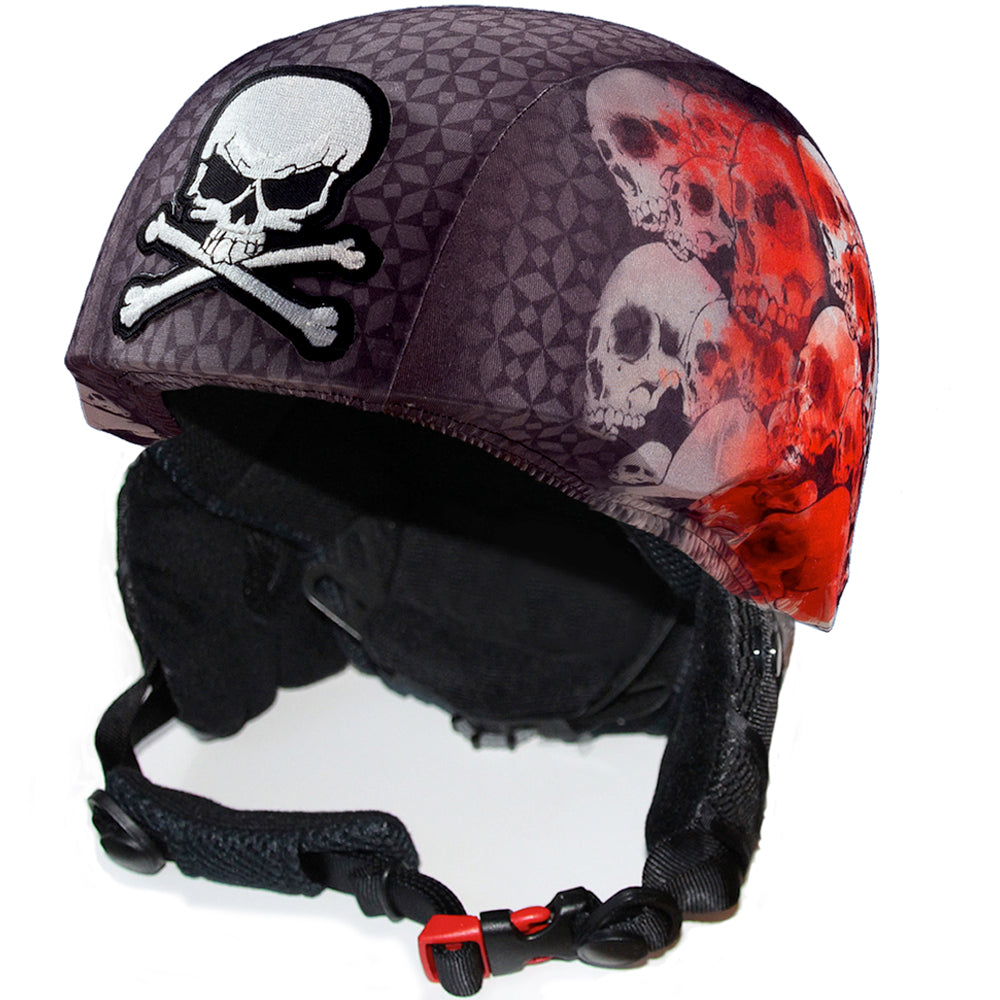 CrazeeHeads Screaming Skullz Ski Helmet Cover