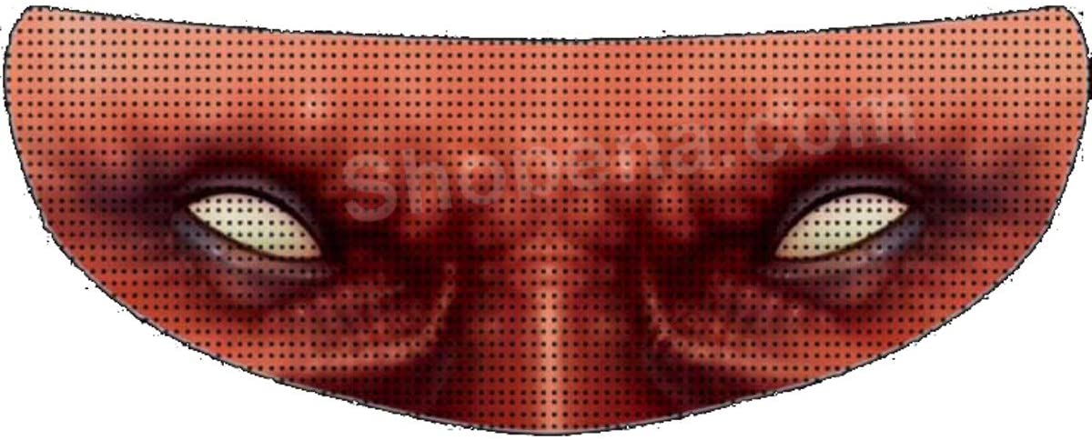 Skullskins Alien Motorcycle Helmet Shield Sticker