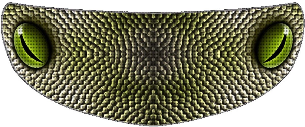 Skullskins Cobra Motorcycle Helmet Shield Sticker