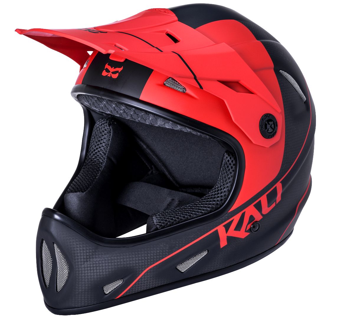 Kali Protectives Alpine Carbon Full Face Off Road Bike Helmet (XS – XL)