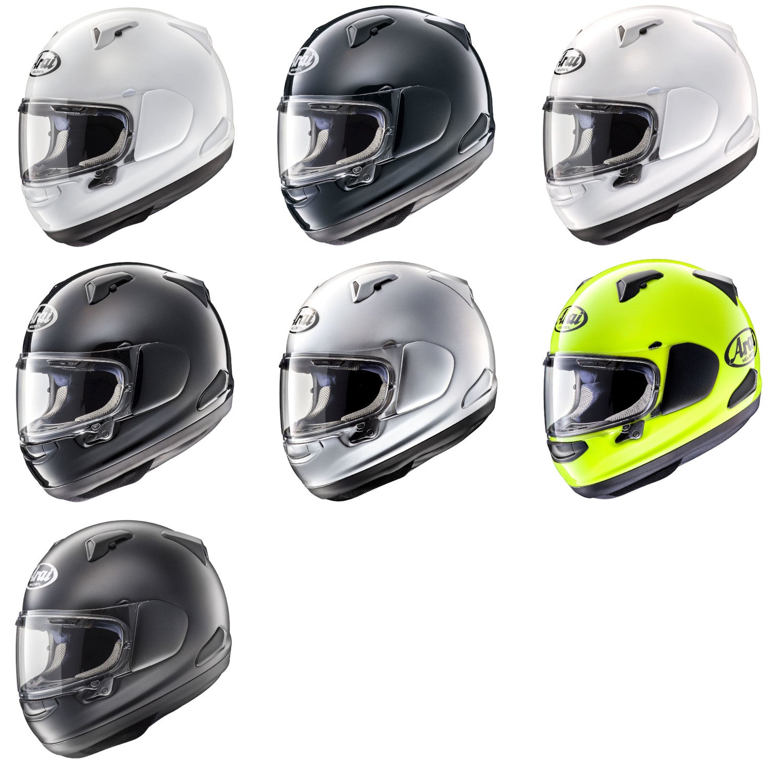 Arai Quantum-X Solid Full Face Motorcycle Helmet (XS -2XL)