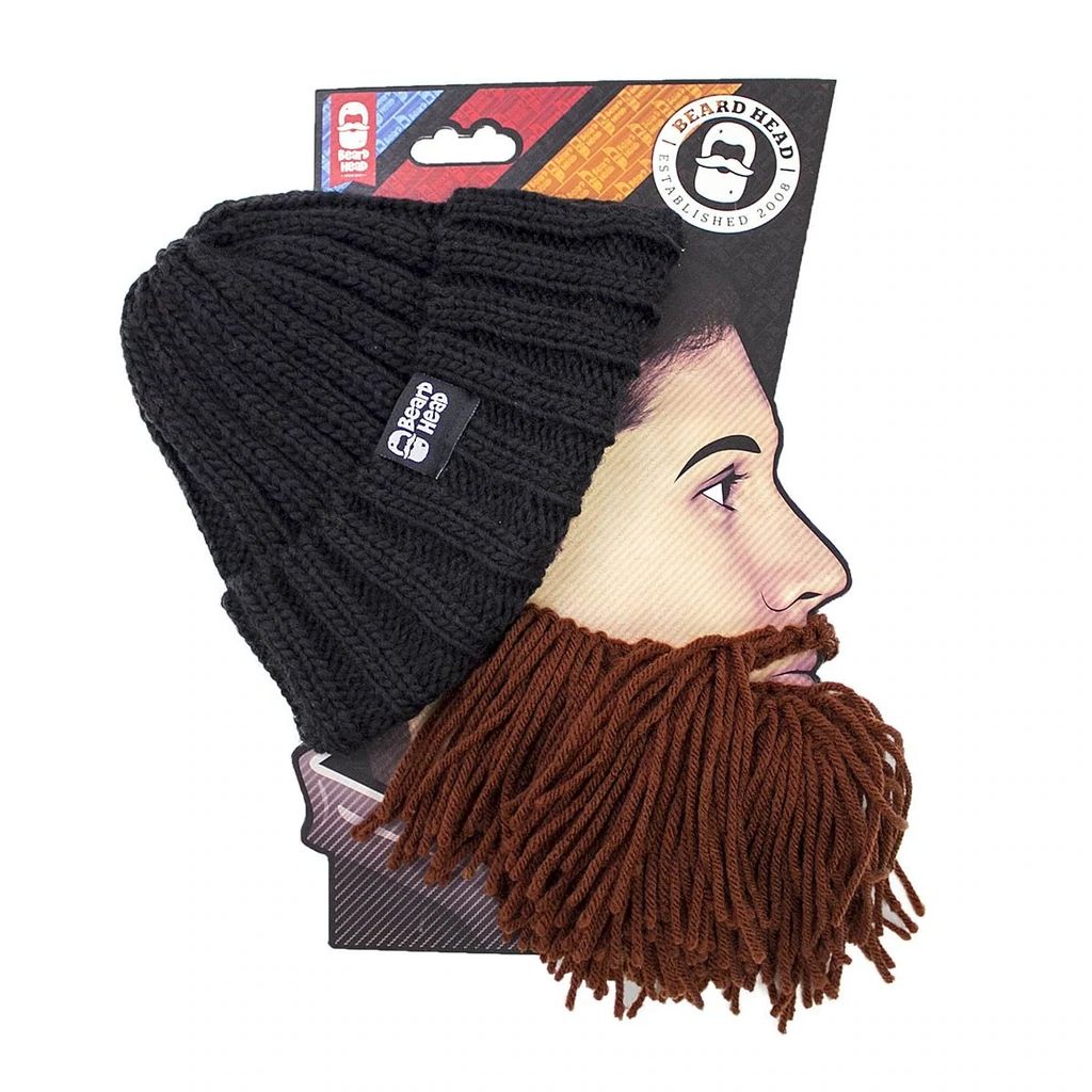 Beard Head Barbarian Vagabond Bearded Face Mask & Hat (3 Colors)