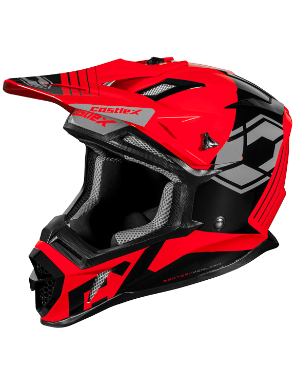 Castle-X Cx200 Sector Off Road Snowmobile helmet