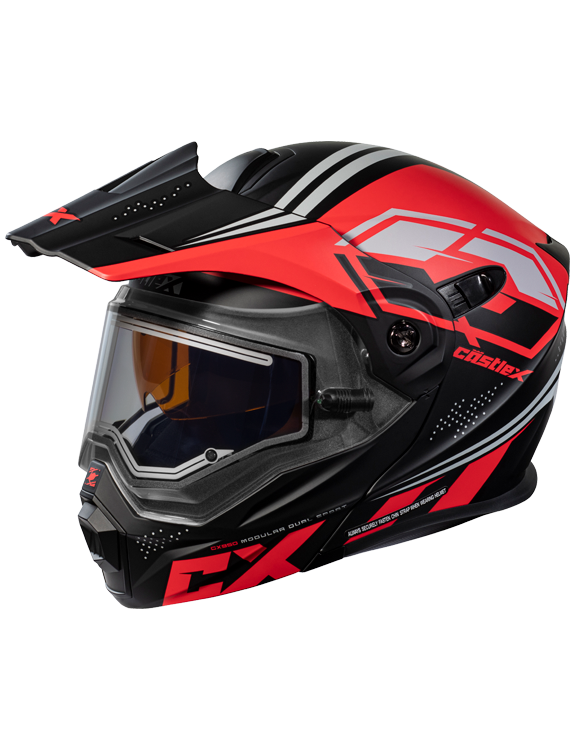 Castle-X CX950 Siege Modular Electric Snowmobile Helmet