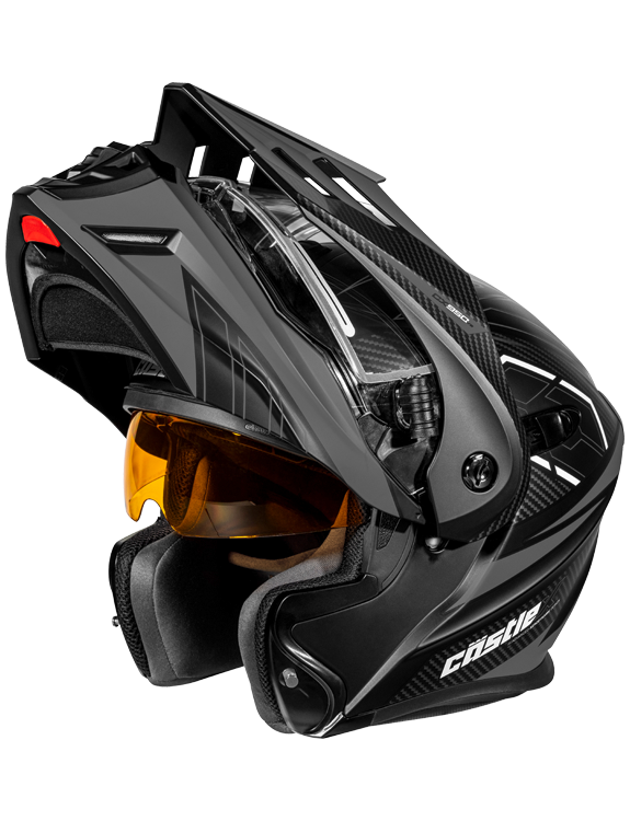 Castle-X CX950 V2 Fierce Modular Electric Snowmobile Helmet