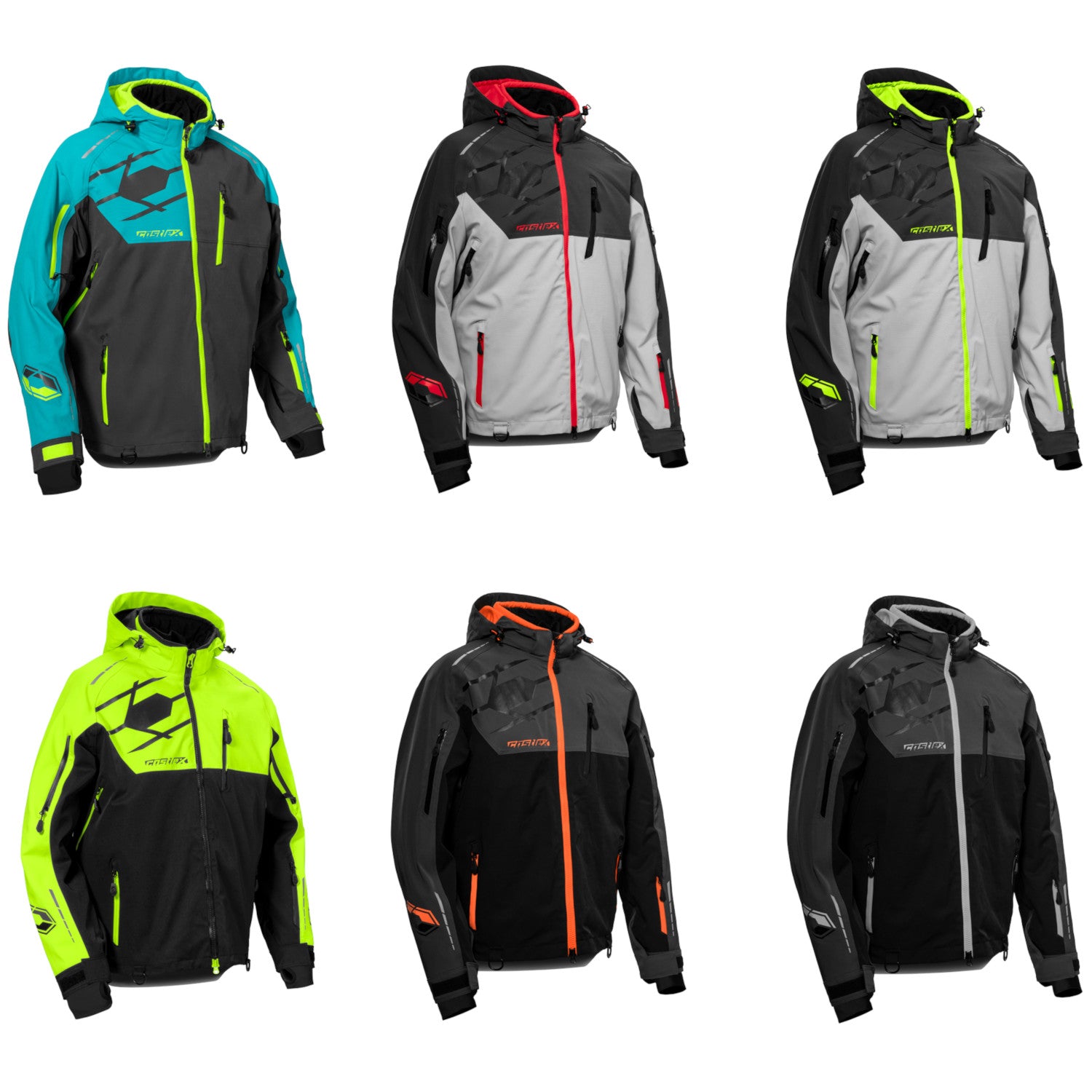 Castle X Flex Winter Snowmobile Jacket (S - 3XL) (6 Colors)
