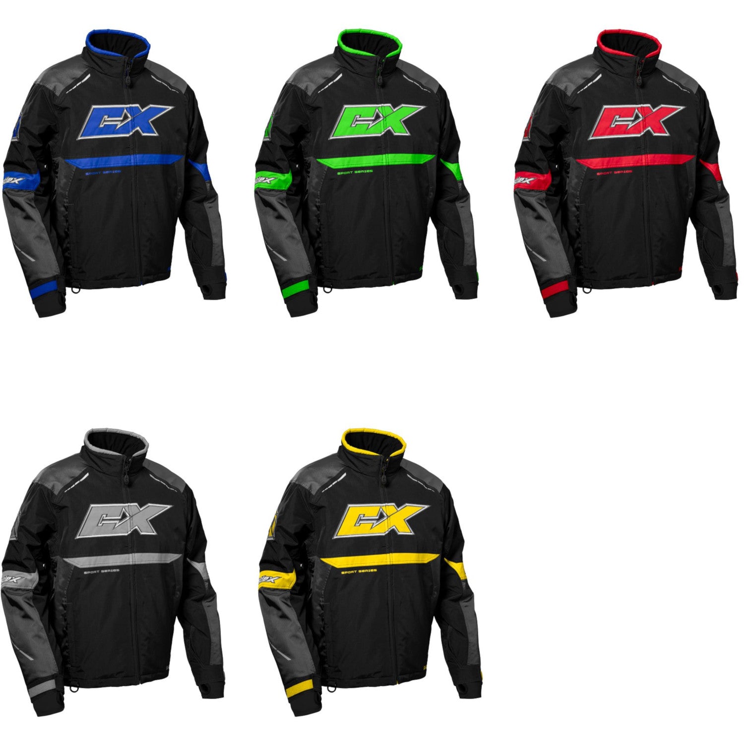 Castle Blade G5 Winter Snowmobile Jacket (S - 4XL)  (5 Colors)