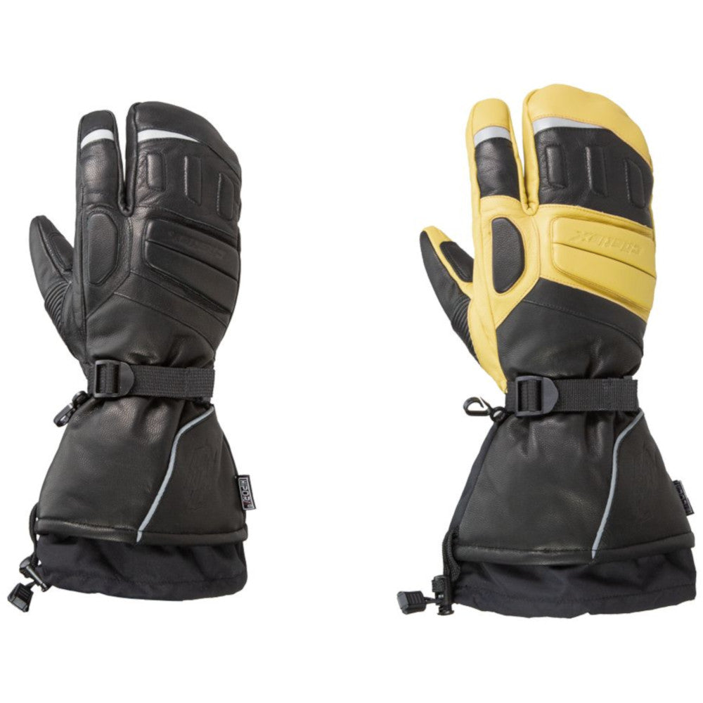 Castle X TRS G2 3 Finger Winter Snowmobile Mitts (S - 3XL) (2 Colors)