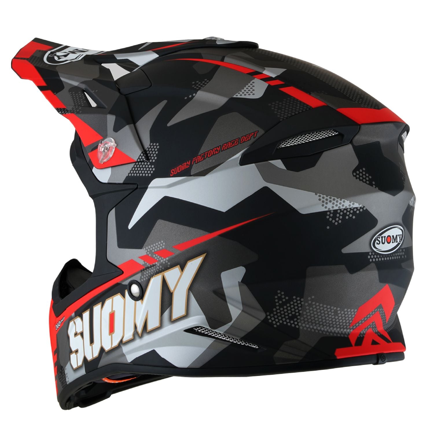 Suomy X-Wing Camo Off Road Motorcycle Helmet (XS - 2XL)