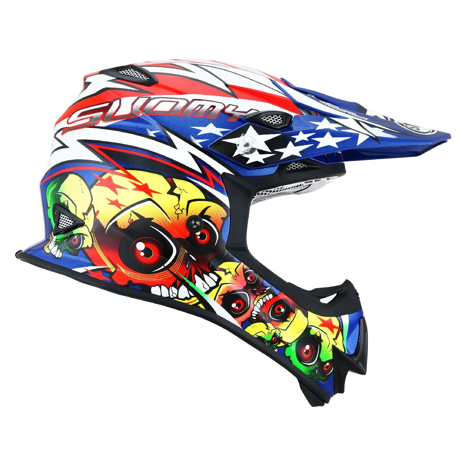 Suomy MX Jump Kubik Off Road Motorcycle Helmet (XS - 2XL)