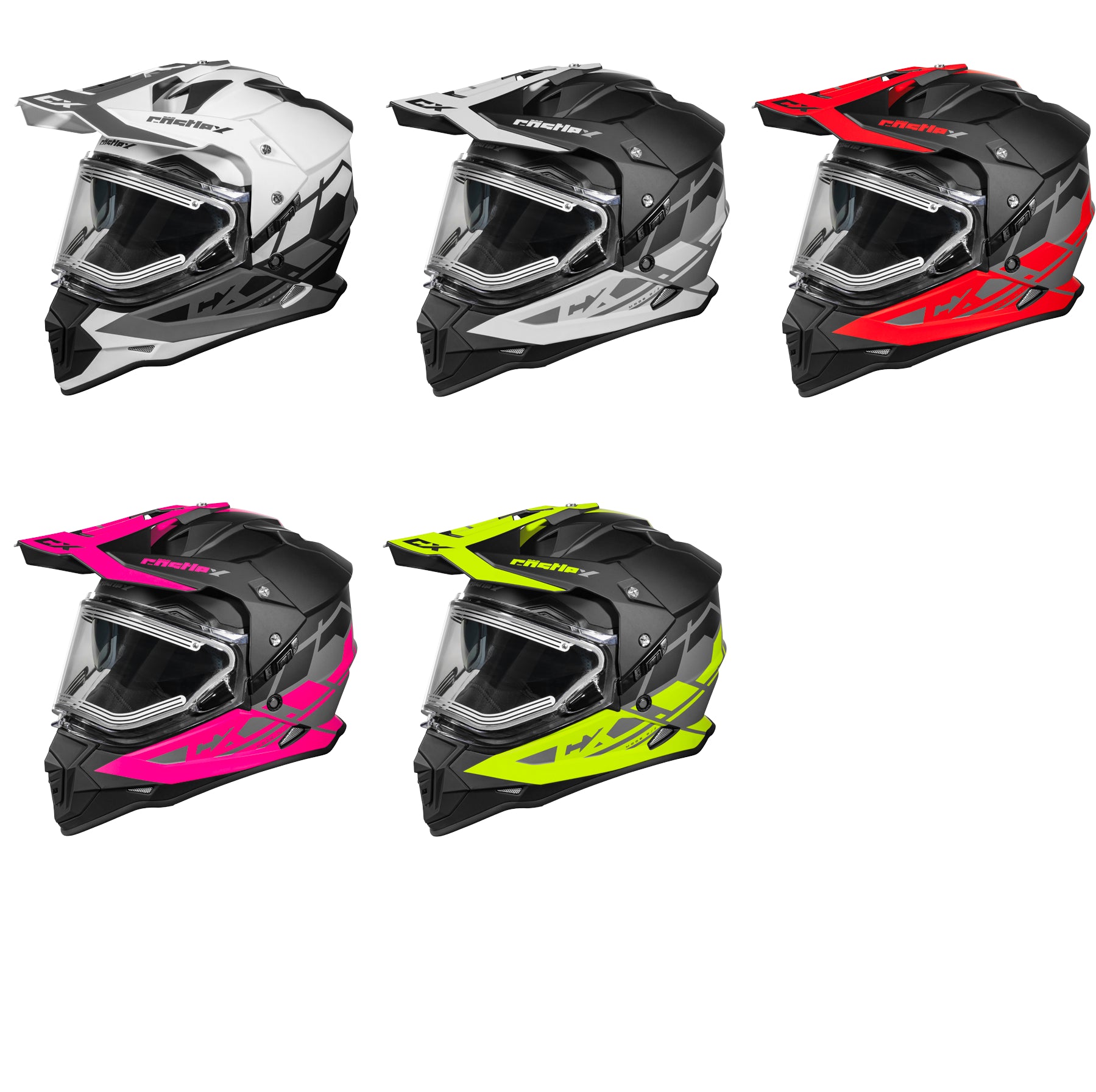 Castle-X CX200 DS Trance Electric Snowmobile Helmet