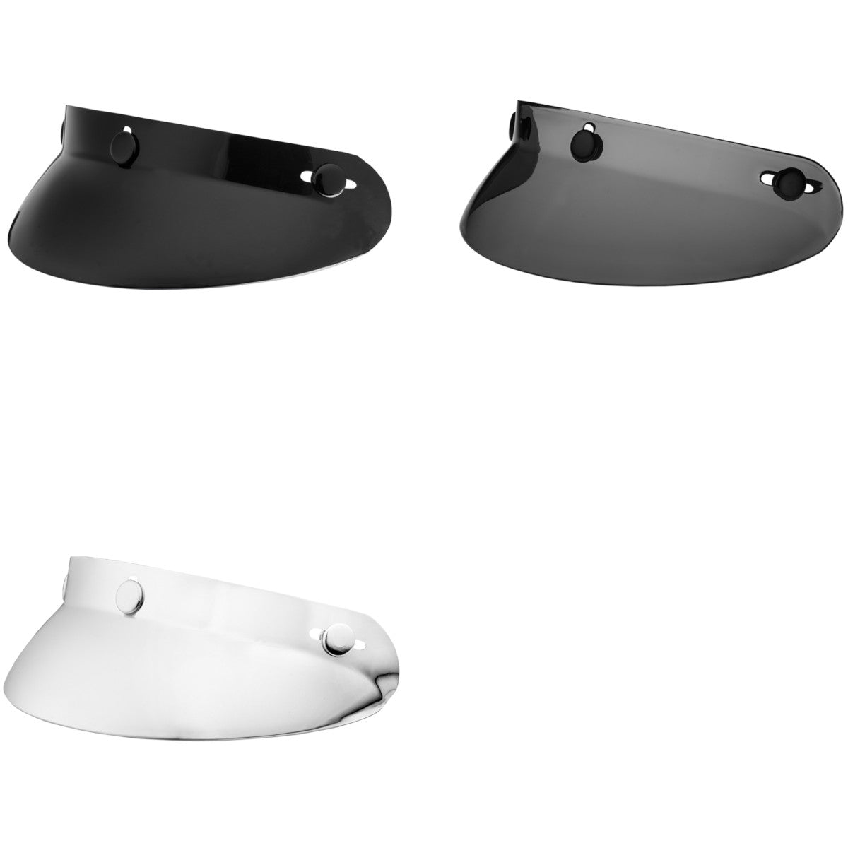 Daytona Bubble Helmet Visor (3 Colors)