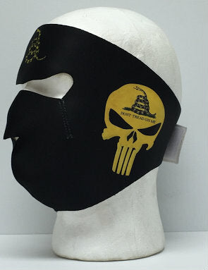 Don't Tread On Me Protective Neoprene Full Face Ski Mask