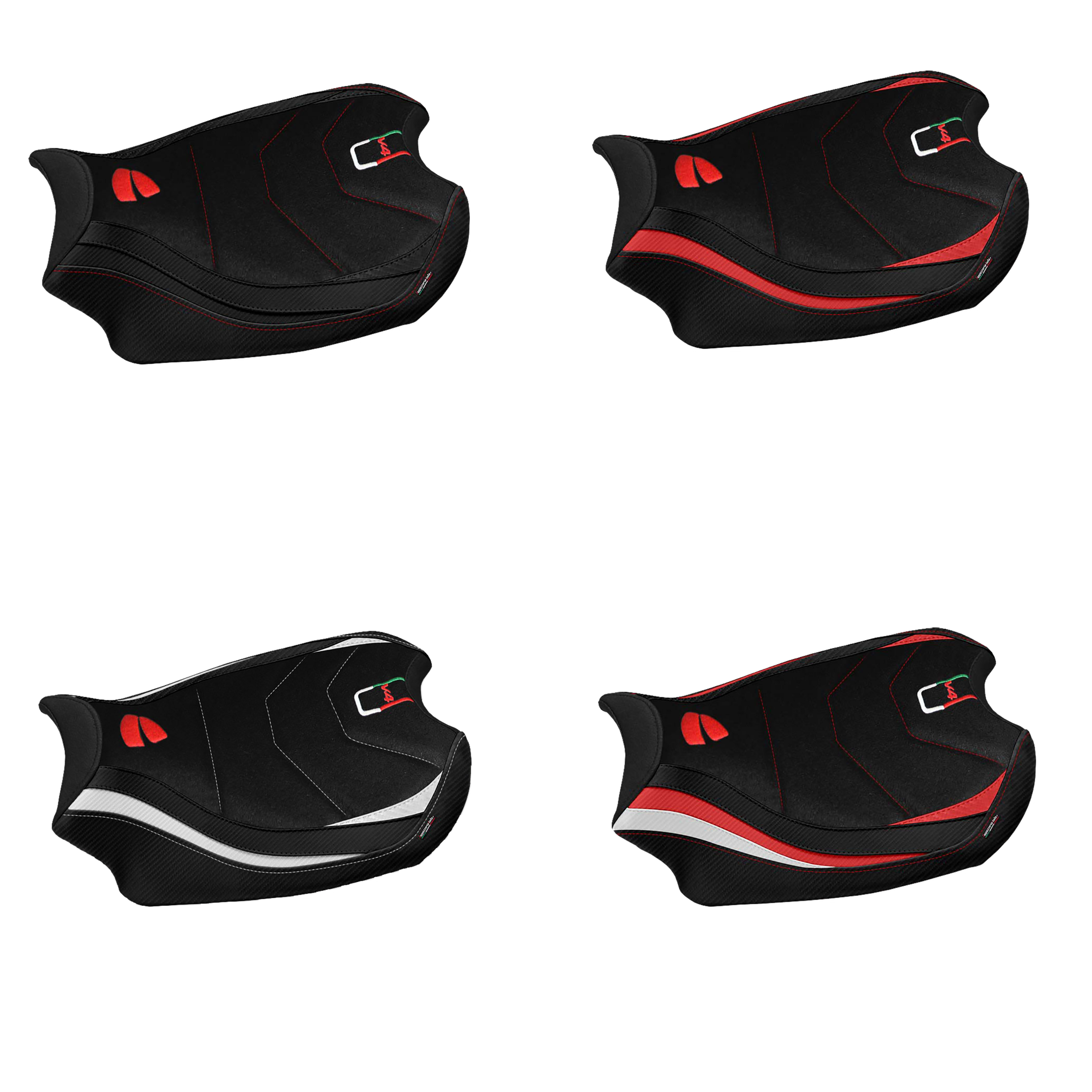 Tappezzeria Ducati Panigale V4 Ultragrip Seat Cover (w/ Logo) (4 Colors)