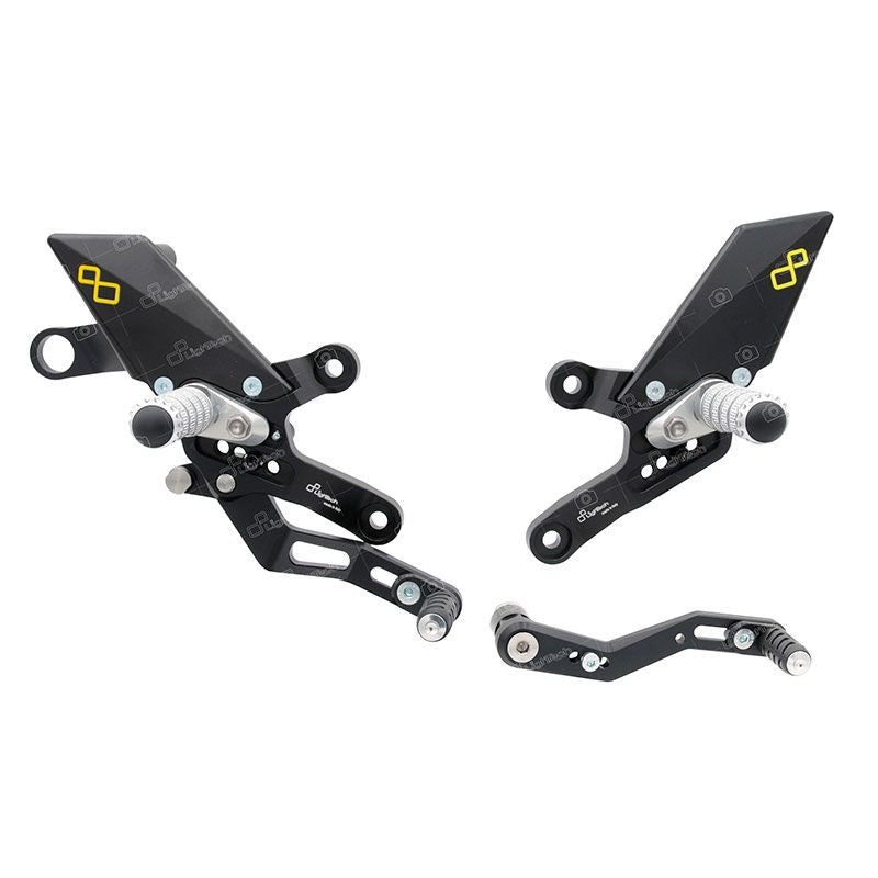 Lightech 2018 - 2019 Honda CBR1000RR Standard And Reverse Shift Rearsets