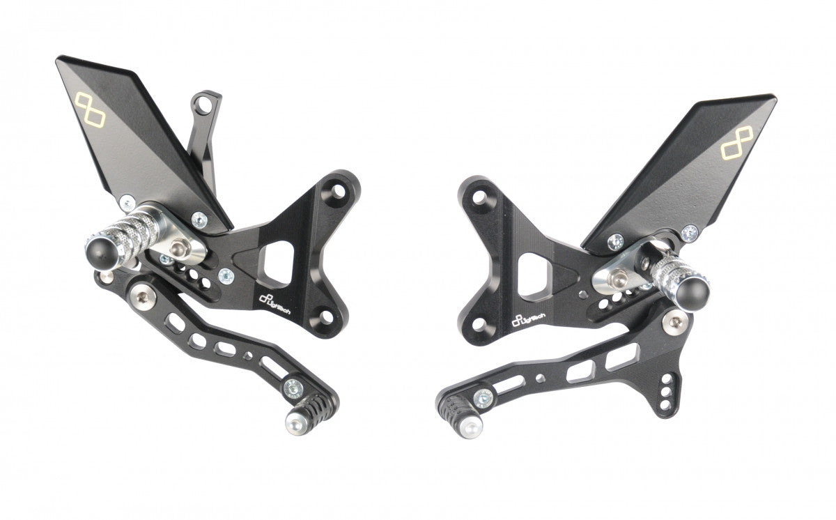 Lightech 2011 - 2015 Kawasaki Ninja ZX-10R Standard And Reverse Shift Rearsets