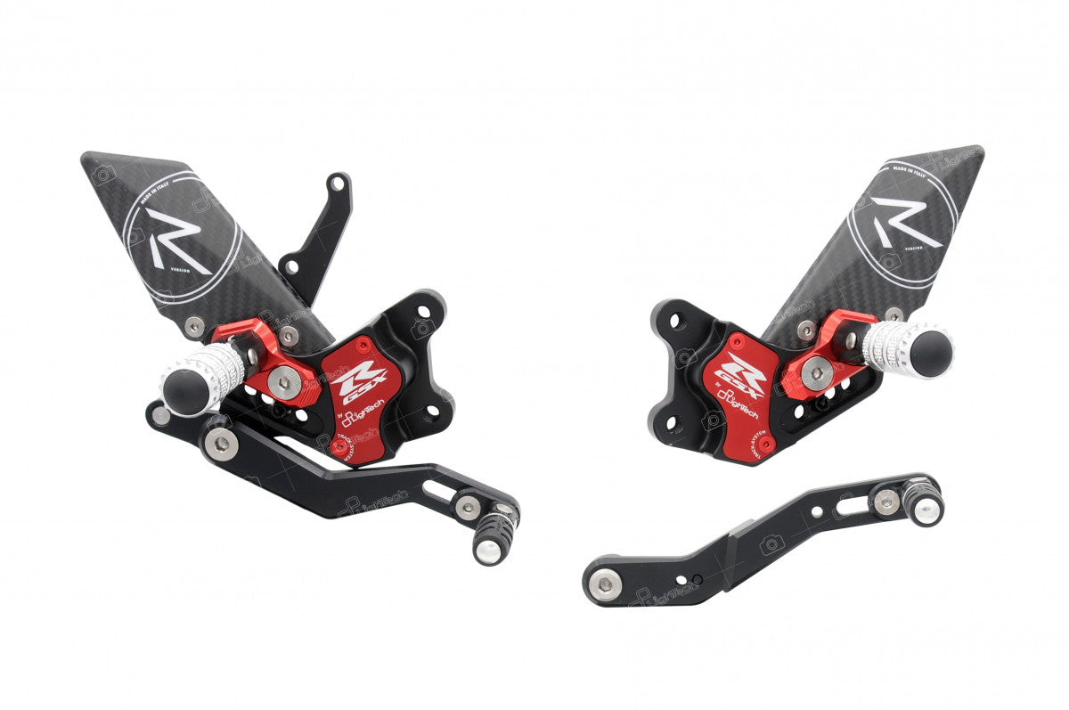 Lightech Suzuki GSX-R600 GSX-R750 R Version Standard And Reverse Shift Rearsets