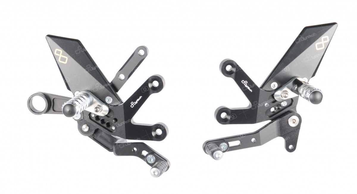 Lightech Suzuki GSX-S1000 Standard And Reverse Shift Rearsets
